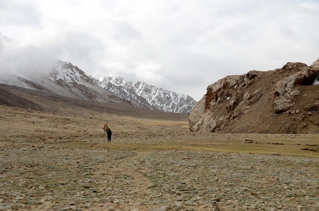 38 Gentle Rock Filled Trail Continues Between Kotaz Camp And Aghil Pass On Trek To K2 North Face In China